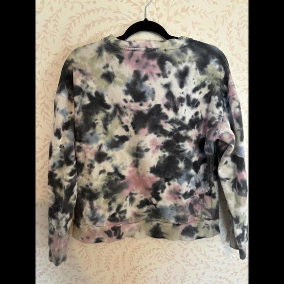 EUC Nordstrom Trendy Tie-Dye Crew Neck Sweatshirt - Size L - Picture 6 of 6